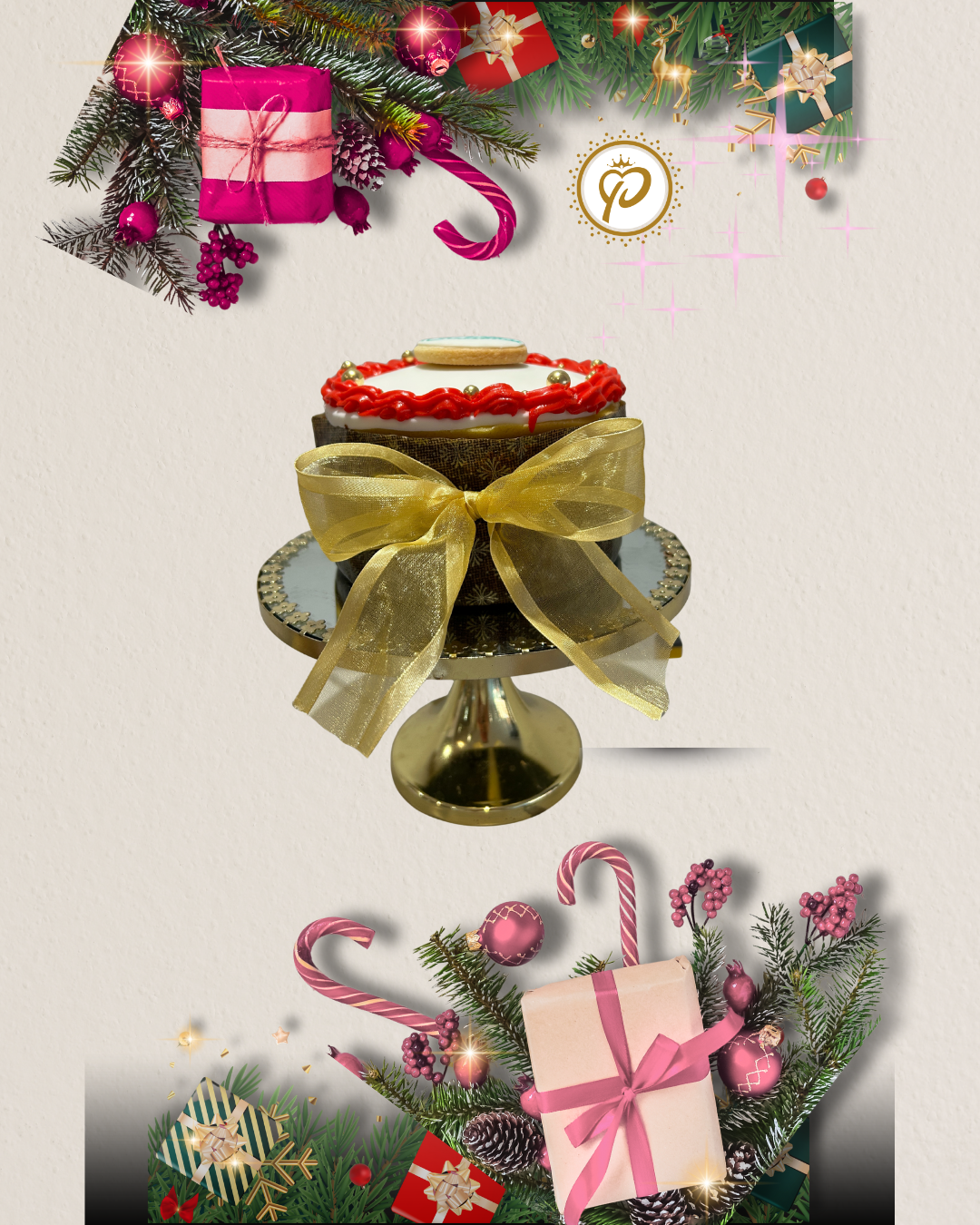 Homemade Christmas Cake