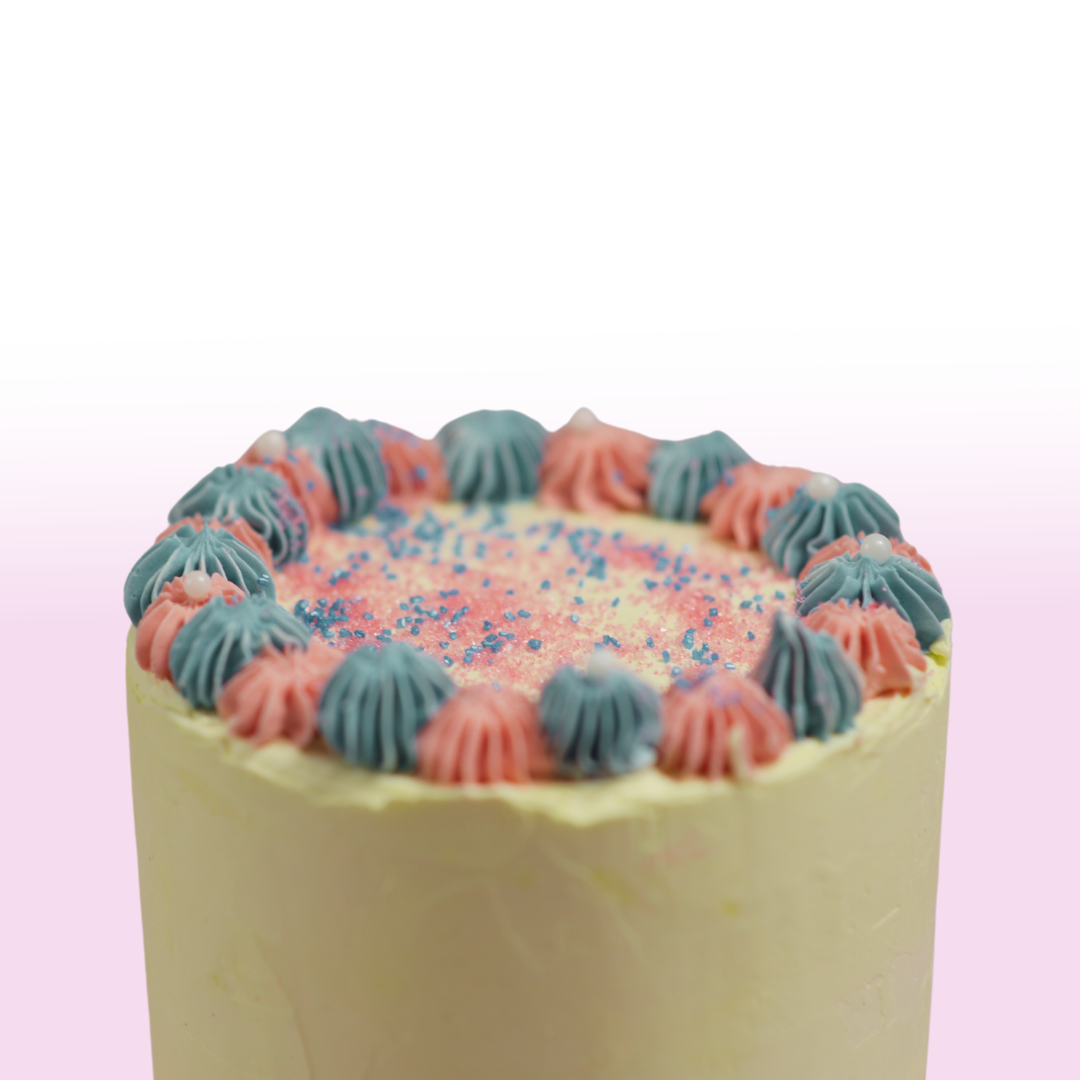 Gender Reveal Cake