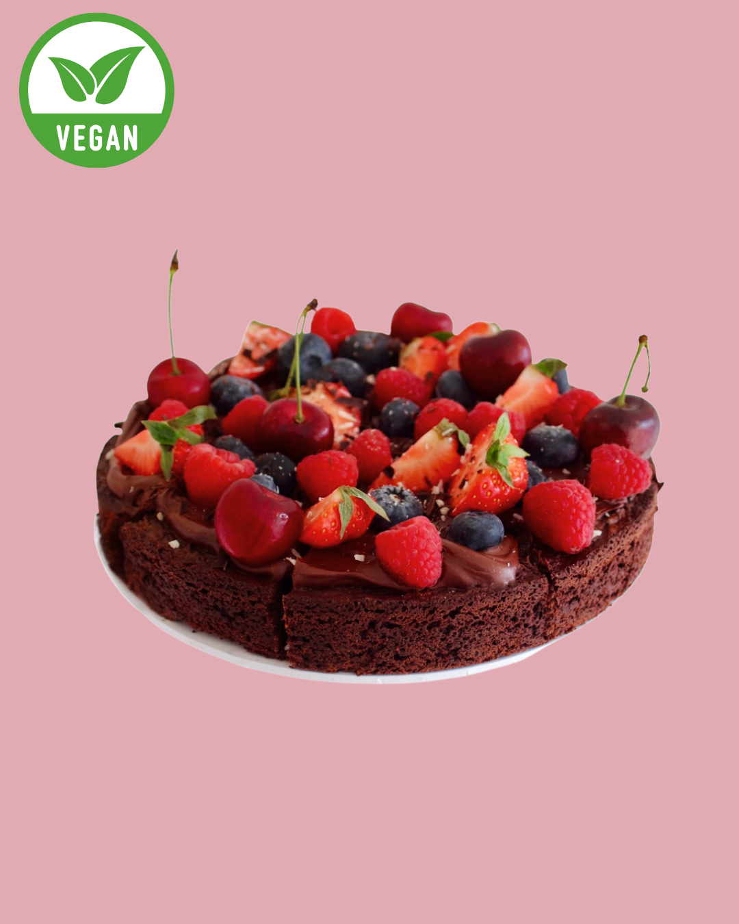 VEGAN BROWNIE CAKE