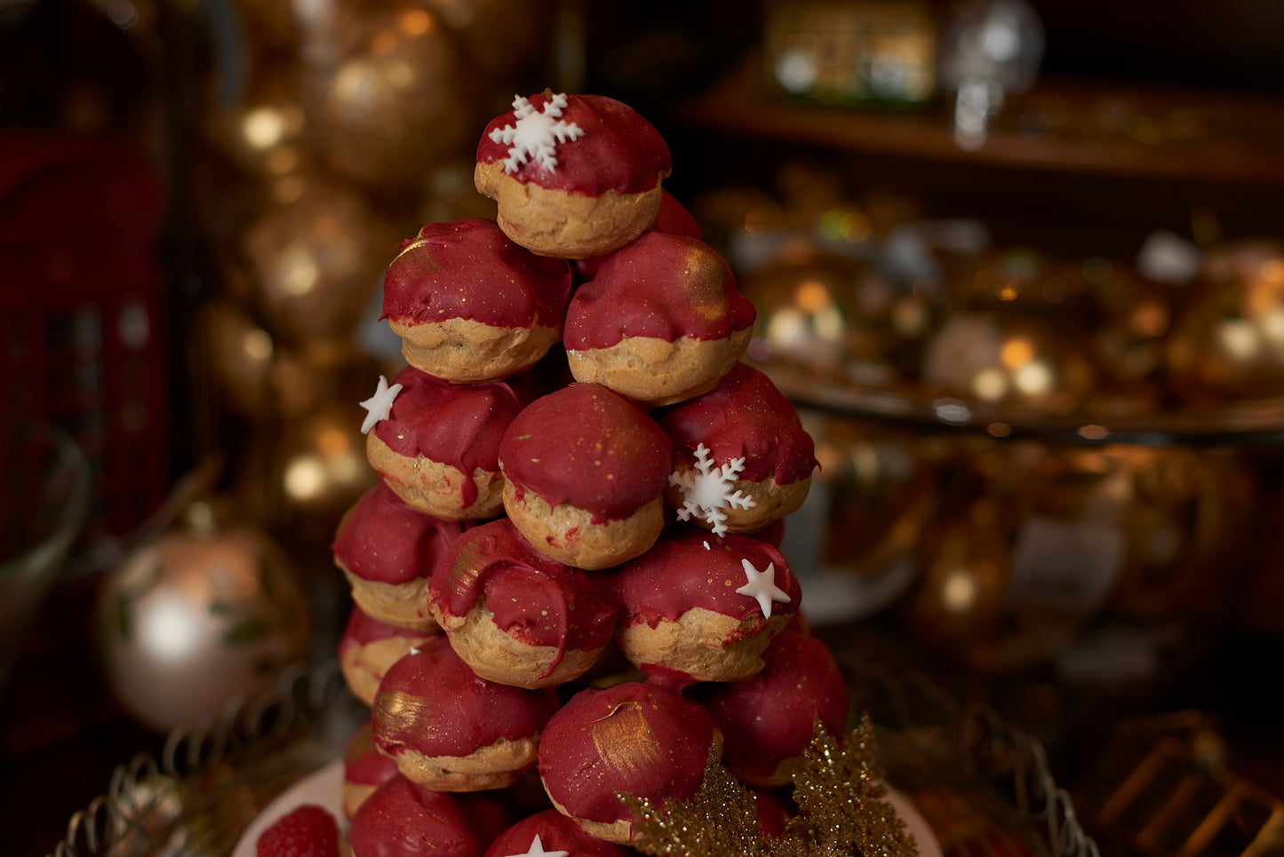 Profiteroles Tower