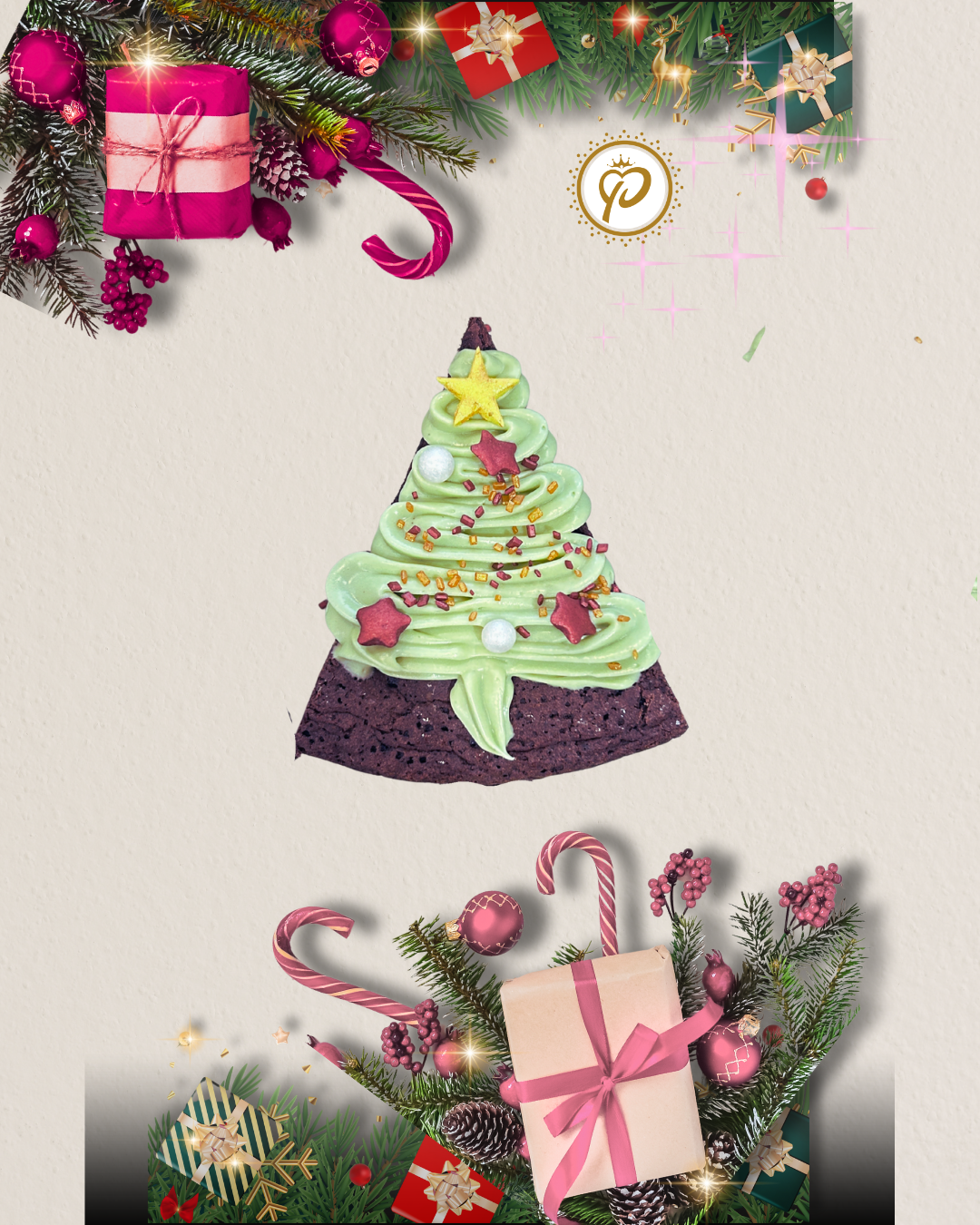 Brownie Christmas Tree