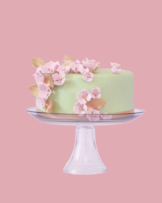 PINK + GREEN CAKE