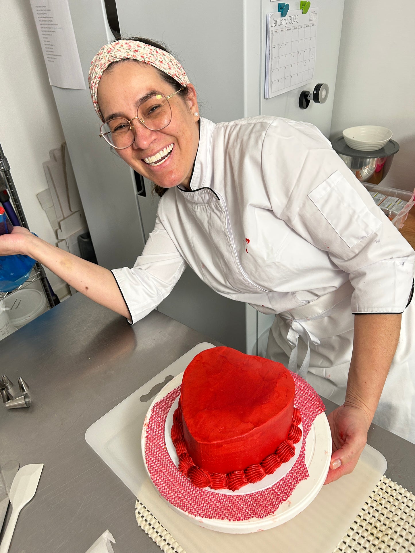 Valentines Cake Decorating Class