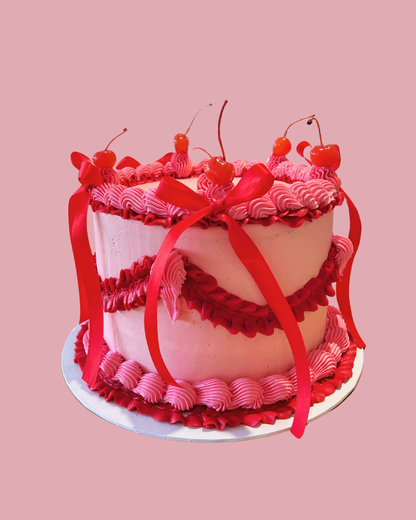 PINK VINTAGE CAKE