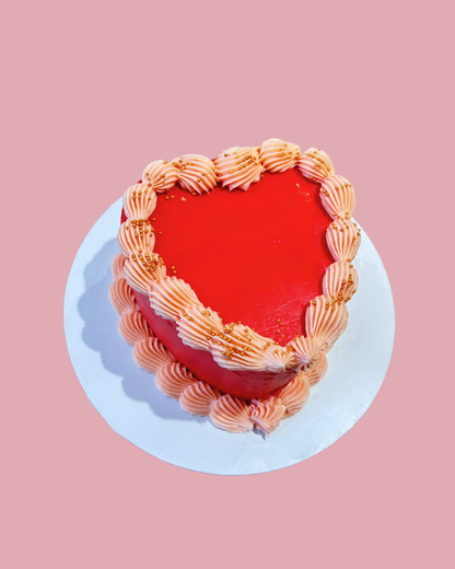 MINI VINTAGE HEART CAKE