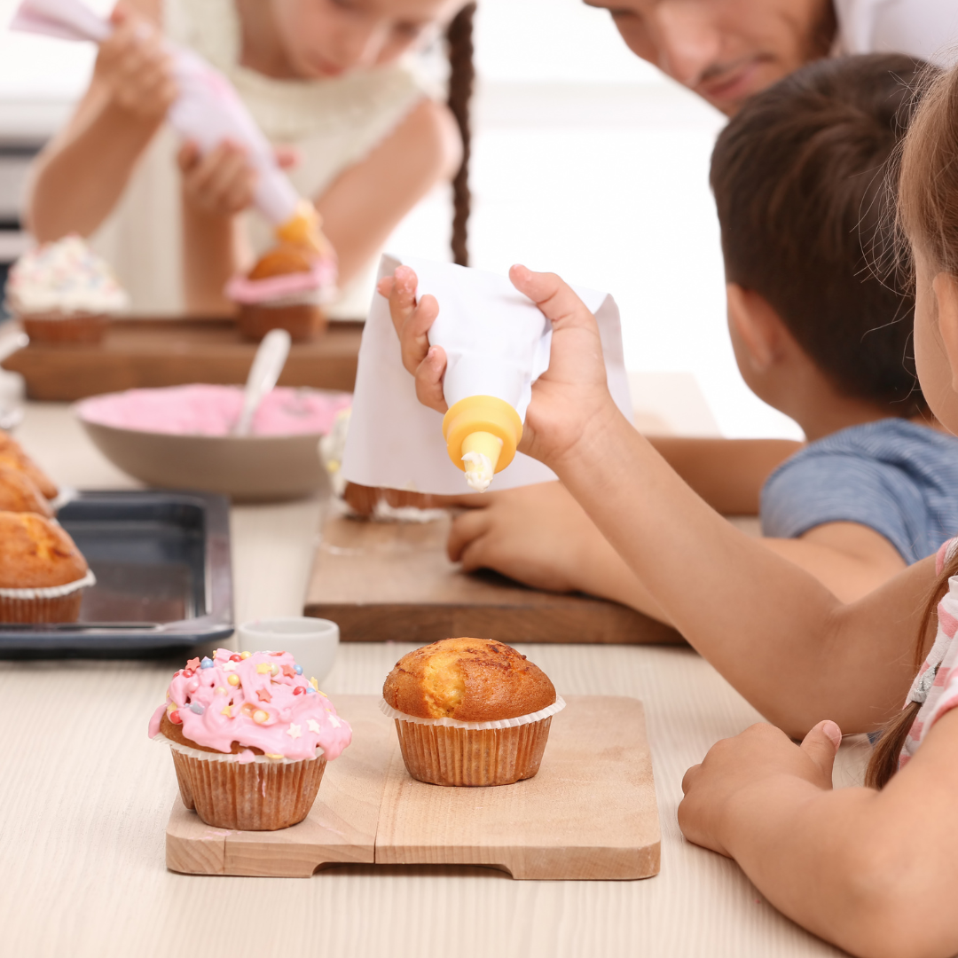 Kids Baking and Decorating Cupcake Class