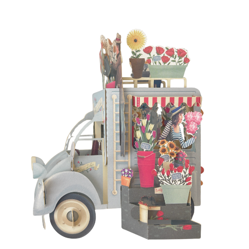 Flower Shop Birthday Card