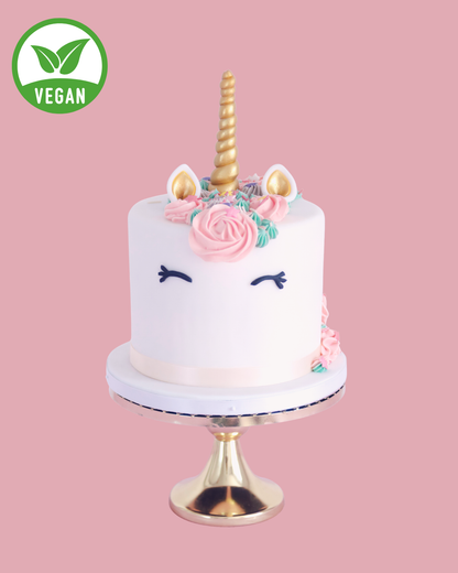 VEGAN UNICORN CAKE