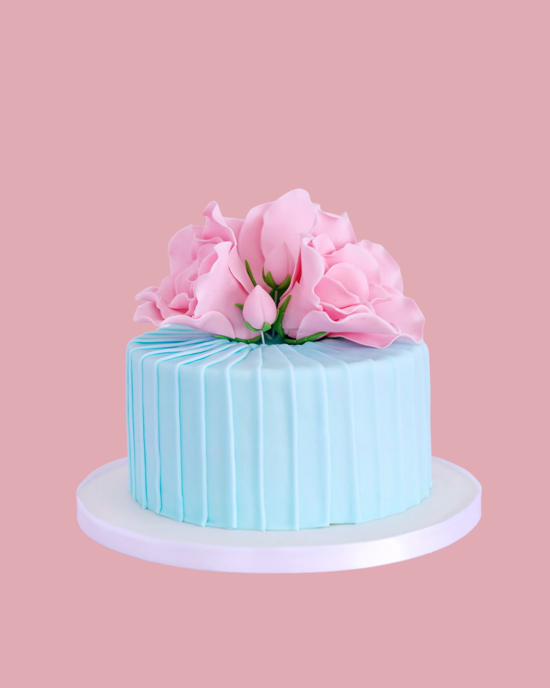 LARGE ROSES CAKE