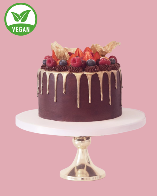 VEGAN LUXURY CHOCOLATE CAKE